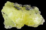 Lemon-Yellow Brucite - Balochistan, Pakistan #108029-1